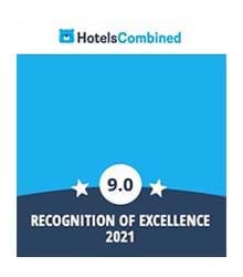 Petit Palais Platres HotelsCombined Award